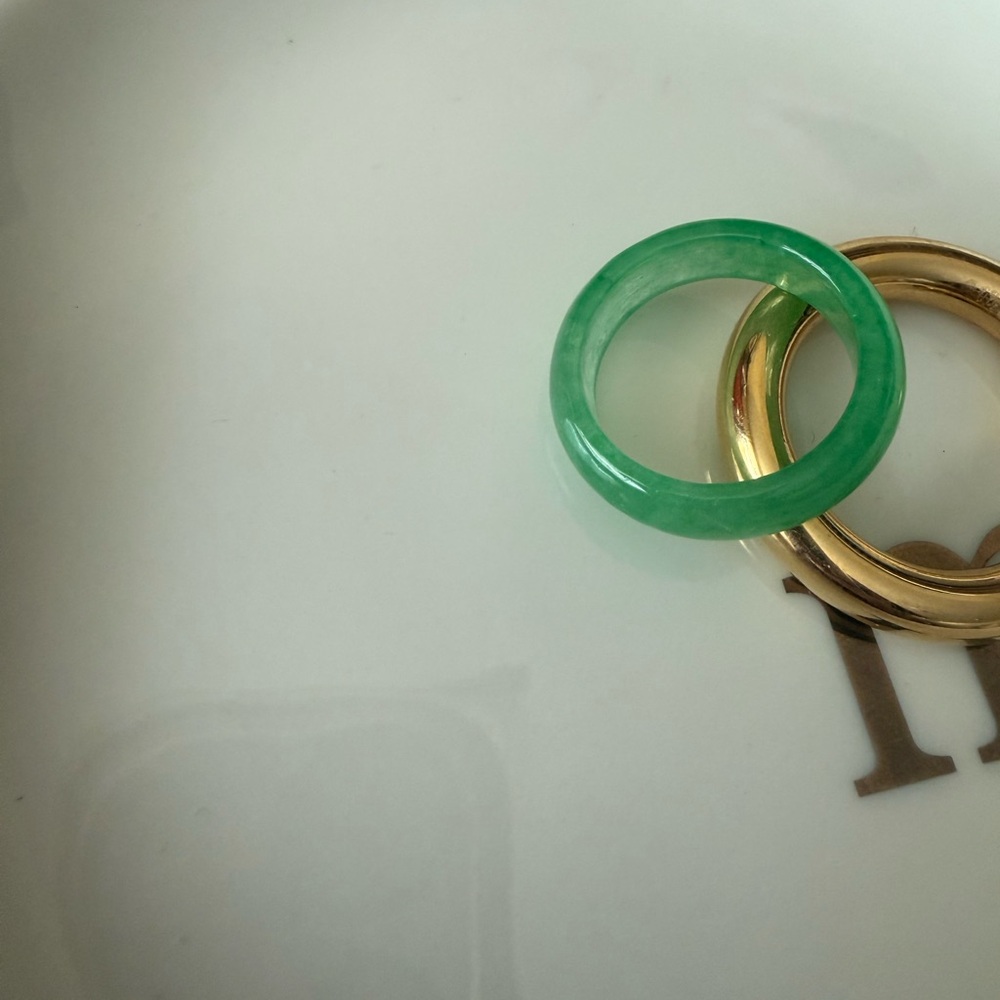 Jade Ring size 6